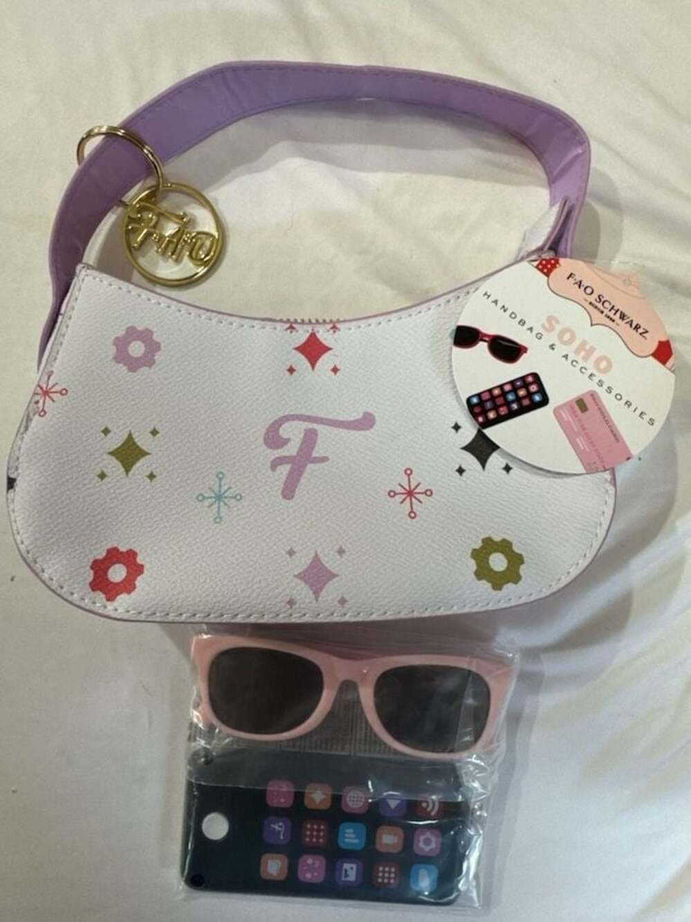 N467 FAO Schwarz Soho Handbag and Accessories Set